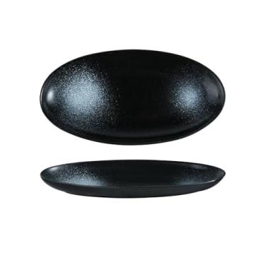 Imagem de Prato de peixe de cerâmica multifuncional de grande capacidade peixe a vapor doméstico minimalista criativo prato de sushi prato de jantar de frutos do mar prato de jantar de comida ocidental adequado