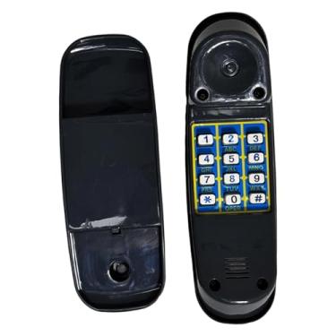 Imagem de Fenteer Telefone de brinquedo para balanço, ideal para crianças brincarem de faz de conta ao ar livre, brinquedo educativo e interativo para meninos e