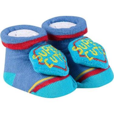 Imagem de Meia Bebê Pantufa Divertida Recém Nascido Menino Algodão Confortável M