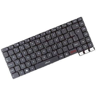 Imagem de Teclado mBook compatível Positivo Motion C4128G-14 preto