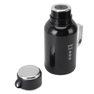 Imagem de TOPINCN Chaleira Elétrica para Carro 1300ml Caldeira de água Quente Portátil de Aço Inoxidável 304 Com Display de Temperatura LED e Tecla de Toque para café, chá, Leite Em Viagens de