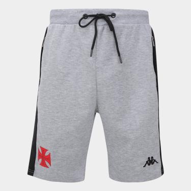 Imagem de Bermuda Moletom Kappa Vasco Masculina-Masculino