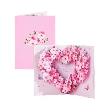 Imagem de Cartões De Aniversário Florais Com Orquídeas Cymbidium, Cartão Pop-up 