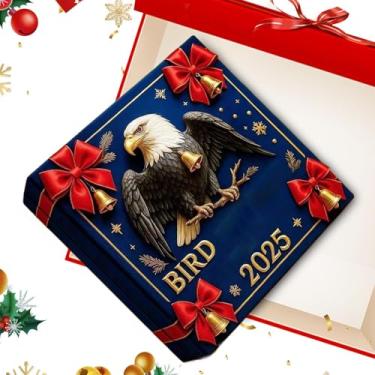 Imagem de Calendário do Advento de Pássaros 2025 Natal - 24 Dias de Decorações Natalinas em Acrílico 2D,Animal Árvore De Natal Enfeites Calendário Do Advento,Para Casa Família Amantes De Pássaros