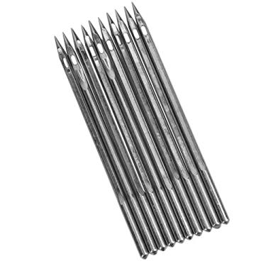 Imagem de Generic Máquina de Conserto de Calçados Com Agulha de Aço Inoxidável Durável Pacote de 10 Peças para Máquina de Conserto de Calçados SL-18 SL-26 Delicada e Prática para Acessórios de Ferramentas de de (-26)