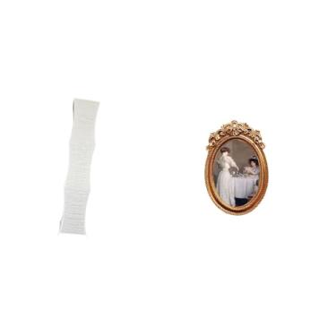 Imagem de Whtkoph Abajur E Porta-retratos Ornamentados em Resina para Sala de Estar, Suporte de Mesa Decorativo para Quarto, Escritório Ou Como Presente.