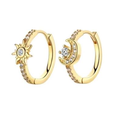 Imagem de Brincos De Argola Minimalistas Em Prata Esterlina 925 Com Pérola E Laç