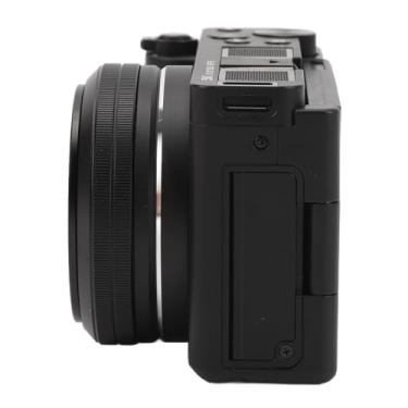 Imagem de Câmera Digital, Câmera Digital Aponte e Dispare 5K 30FPS / 4K 60FPS 64MP Com Tela Sensível Ao Toque Flip de 3,2 Polegadas, Foco Automático, Câmera Sem Espelho para Aniversário de