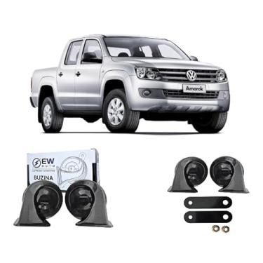Imagem de BUZINA AUTOMOTIVA CARACOL (PAR) GRAVE/AGUDO PARA AMAROK 2010 EM DIANTE