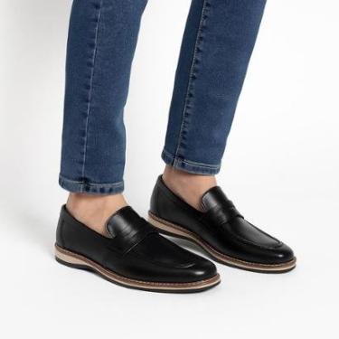 Imagem de Sapato Social Masculino Mocassim Moderno Elegante Casamento Premium-Masculino