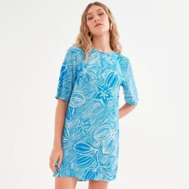 Imagem de Vestido Curto Colcci Flower Feminino-Feminino