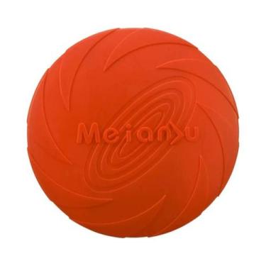 Imagem de Brinquedo De Cão Em Silicone Durável Disco Voador Reparável Resistente