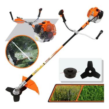 Imagem de Roçadeira Aparador Corta Grama Capim Mato Alto Vulcan Vr520h