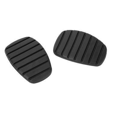 Imagem de Cryfokt Pedal de Embreagem Antiderrapante 8200183752, Pedal de Freio de Borracha Premium para Megane Laguna Clio, 1 par, para Desempenho Estável
