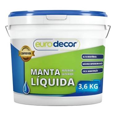 Imagem de Manta Líquida Emborrachada 3,6kg Eurodecor Branco