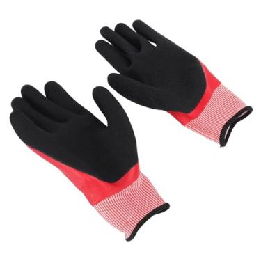 Imagem de WALFRONT Luvas Isoladas para Eletricista Com Tela Sensível Ao Toque Antiderrapante, Luvas de Trabalho de Segurança Com Isolamento de Alta Tensão Revestidas de Borracha Nitrílica para Reparo e
