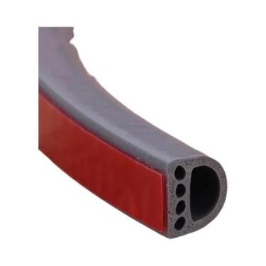 Imagem de Fita De Vedação De Borracha De Silicone Autoadesiva De 6M Para Portas 