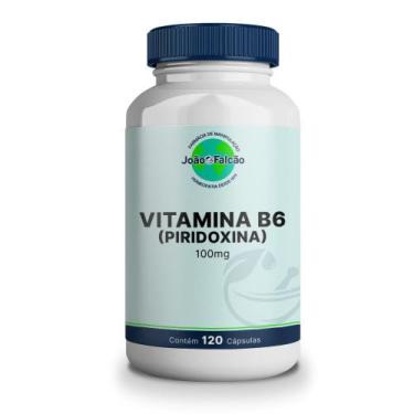 Imagem de Vitamina B6(Piridoxina) 100Mg - 120 Cápsulas - Farmácia de Manipulação