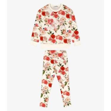 Imagem de Conjunto de Blusão Com Legging Trick Nick Bege-Feminino