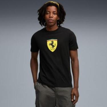 Imagem de Camiseta Scuderia Ferrari Sportswear Coloured Shield Masculina-Masculino