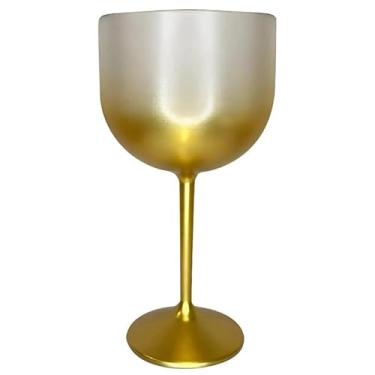 Imagem de Taça de Gin Cristal Mazel 20cm 580ml 1und - Ouro