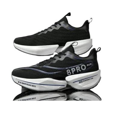 Imagem de Tênis De Corrida Masculino Com Placa De Carbono, Leve, Em Malha, Antid