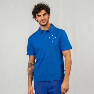 Imagem de Camiseta Polo Cruzeiro Tradicional-Masculino