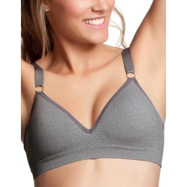 Imagem de Sutiã C/ Bojo S/aro Trifil Ref.1689- Kit C/2, 48, Cinza claro