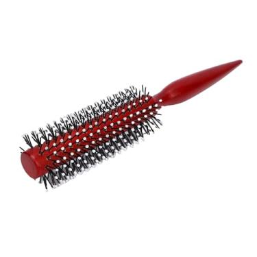 Imagem de ZJchao Escova de Cabelo Redonda, Escova de Cabelo Antiestática de Madeira para Cabelos Lisos e Sem Frizz Com Ferramenta de Estilo Profissional de Salão (Médio: Aprox.17,6x16,2x10cm / 6,93x6,38x3,94 pol.)