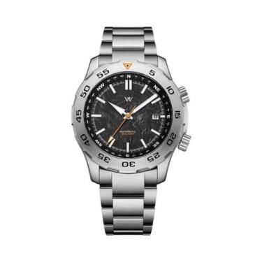 Imagem de Relógio Mecânico Automático Masculino, À Prova D'água, Cristal De Safi