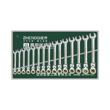 Imagem de Conjunto De Chaves Combinadas De Catraca Ativa De Dupla Utilização Par