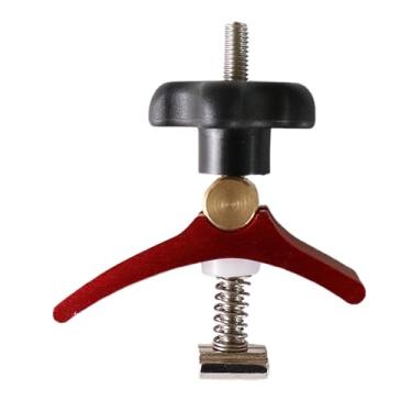 Imagem de Braçadeira de trilho em T | Luminárias de fixação rápida ajustáveis | Braçadeira de ranhura em T para marcenaria | para trabalho, fixação, posicionamento, manuseio, carpintaria, gravação