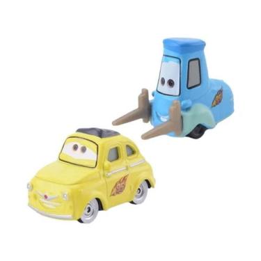 Imagem de Brinquedos Para Crianças Disney Pixar Carros 2 Peças Mini Empilhadeira