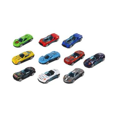 Imagem de Brinquedo De Carro De Corrida Esportivo Em Metal E ABS Para Meninos, G