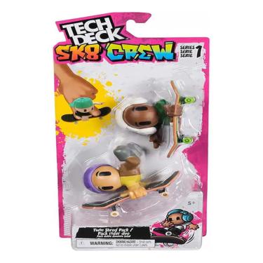 Imagem de Tech Deck Pack Sk8 Crew Skate De Dedo Sortido Sunny - 4191