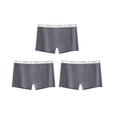 Imagem de Shorts Boxer Esportivos Femininos plus Size Sem Costura Para Verão - o