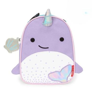 Imagem de Lancheira Térmica com Zíper Infantil Skip Hop ZOO - Geral, Lilás