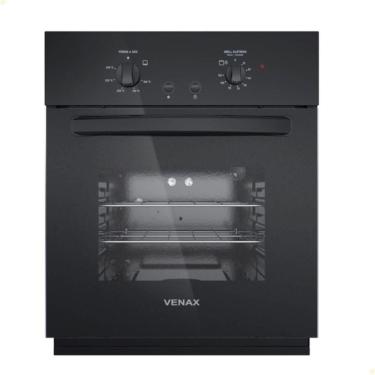 Imagem de Forno De Embutir Venax á Gás 50L Totale Nero Giii Glp 110V 26018