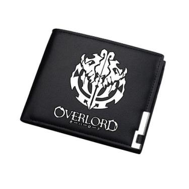 Imagem de Carteira Overlords Anime Characters Slim Bifold em couro PU - Yiweisai