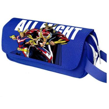 Imagem de Bolsa de lápis My Heros Academia Alls Mights de poliéster impermeável 