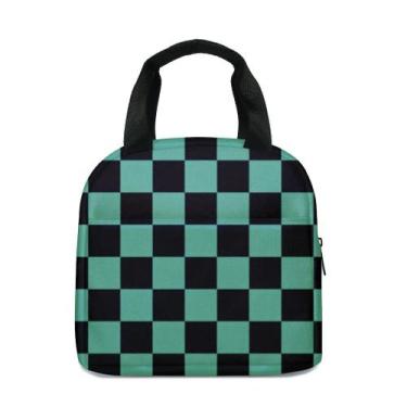 Imagem de Lancheira Demons Slayers Kamados Tanjirous Anime Oxford Cloth - yiweis