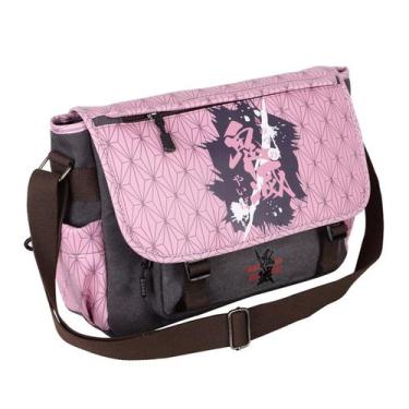 Imagem de Bolsa de ombro Kamado Nezuko Canvas Messenger Satchel para crianças - 
