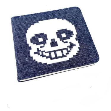 Imagem de Carteira, bolsa de moedas, couro, bifold, sem Undertale Anime - Yiweis