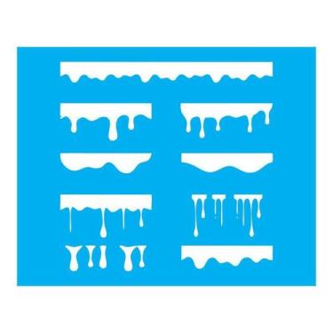 Imagem de Stencil Tamako Chocolate - 20X25Cm - Ref B213