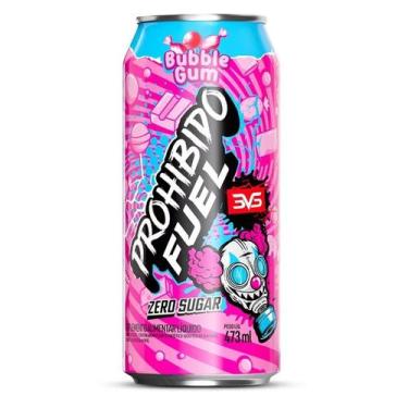Imagem de Prohibido Fuel Pré-Treino Drink (473ml) - Sabor: Bubble Gum - 3VS