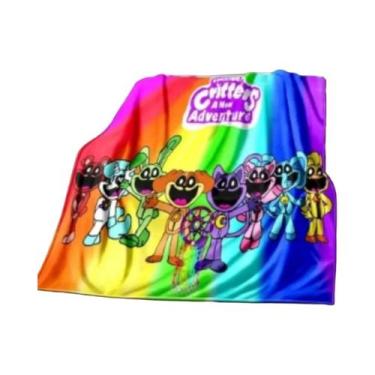 Imagem de Cobertor Infantil Macio E Confortável Com Estampa 3D De Desenho Animad