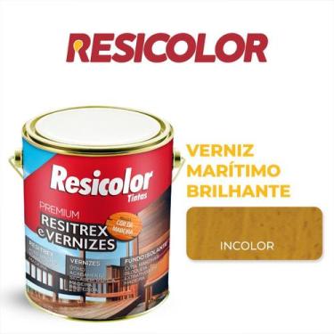 Imagem de Verniz Marítimo Premium Incolor Brilhante Proteção Com Filtro Solar Pa