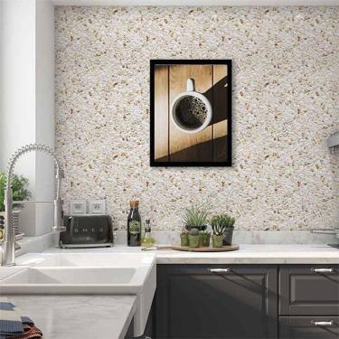 Imagem de Quadro Decorativo Fotografia Caneca de Café