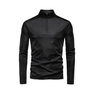 Imagem de Camisa De Sol Masculina Leve E Respirável Com Proteção UV Para Ativida