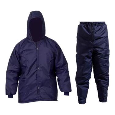 Imagem de Conjunto Termico Nylon Japona + Calça + Câmara Fria Ca - Vinilseg, Azu